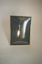 vintage zilverkleurig bol glas fotolijst jyden Denemarken D, Overige materialen, Minder dan 50 cm, Gebruikt, Ophalen of Verzenden