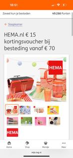 Korting 15 euro hema, Tickets en Kaartjes