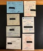 7 vrijkaartjes buitenlandse spoorlijnen voor medewerker NS, Ophalen of Verzenden, Gebruikt, Trein