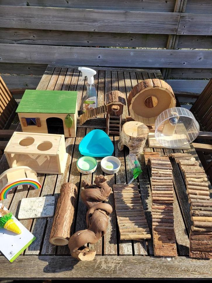 Hamster accessoires, Dieren en Toebehoren, Knaagdieren en Konijnen | Toebehoren, Zo goed als nieuw, Speelgoed, Ophalen