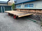 Platte wagen 2,40x5,80, Ophalen, Zo goed als nieuw, Transportkar