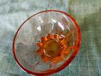 Vintage kleine schaaltjes bruin oranje, Antiek en Kunst, Ophalen of Verzenden