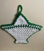 Handgemaakt retro koffiefilter tasje NIEUW, Ophalen of Verzenden, Zo goed als nieuw