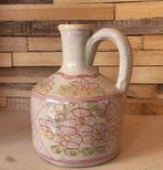 Oud/Handpainted/Vaasje/Bohemian style, Antiek en Kunst, Curiosa en Brocante, Ophalen of Verzenden