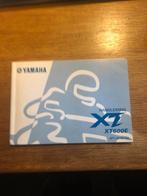 Handleiding Yamaha XT600E, Motoren, Handleidingen en Instructieboekjes, Ophalen of Verzenden, Yamaha