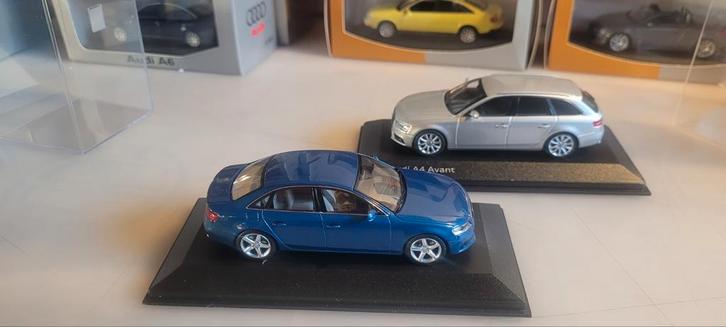 Minichamps Audi A4 sedan &Avant  B8, Hobby en Vrije tijd, Modelauto's | 1:43, Zo goed als nieuw, Auto, MiniChamps, Ophalen of Verzenden