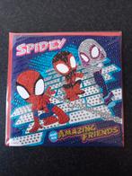 Nieuw diamond painting kaart Spidey and his amazing friends, Ophalen of Verzenden, Nieuw, Overige thema's