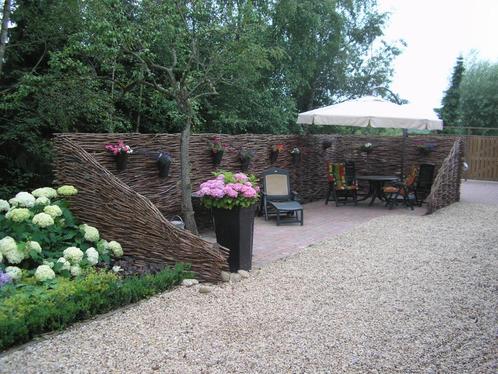 wilgenbakken plantschermen wilgenschuttingen, Tuin en Terras, Bloembakken en Plantenbakken, Nieuw, Hout, Tuin, Minder dan 60 cm