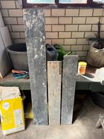 Marmeren Drempels/Vensterbanken zwart, Doe-het-zelf en Verbouw, Hout en Planken, Ophalen, Gebruikt, 25 tot 50 mm, Plank