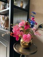 Echt een Beauty Zijden bloemen in Toetervaas Set 50,00, Ophalen of Verzenden, Nieuw