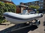 RIB Yamaha YAM 350 TAF + 25 pk Yamaha GETL, Watersport en Boten, Rubberboten, Ophalen, Aluminium, Yamaha, Zo goed als nieuw