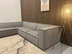 By Sidde - Silver Grey - Hoekbank - Nette Staat, Ophalen of Verzenden, Zo goed als nieuw, 150 cm of meer, Vierpersoons of meer