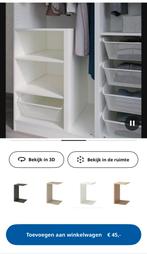 Ikea pax komplement verdeler met planken, Huis en Inrichting, Kasten | Kledingkasten, Ophalen, 50 tot 100 cm, Zo goed als nieuw