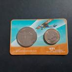 Coincard 100 jaar eerste intercontinentale vlucht, Postzegels en Munten, Ophalen of Verzenden, Koningin Beatrix, Euro's