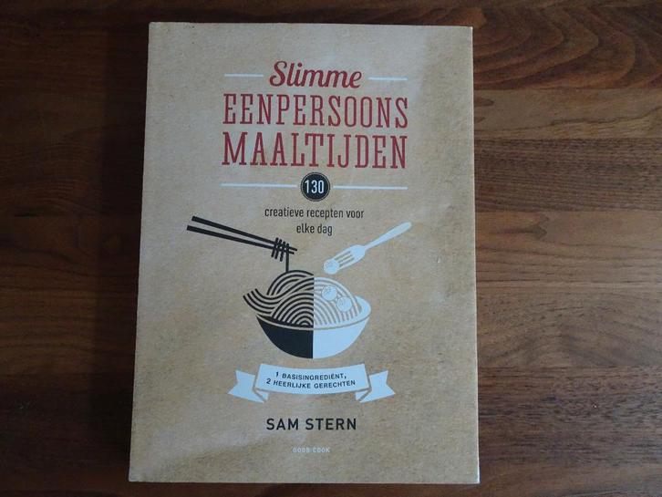 Slimme eenpersoons maaltijden Sam Stern, Boeken, Kookboeken, Zo goed als nieuw, Frankrijk, Ophalen of Verzenden