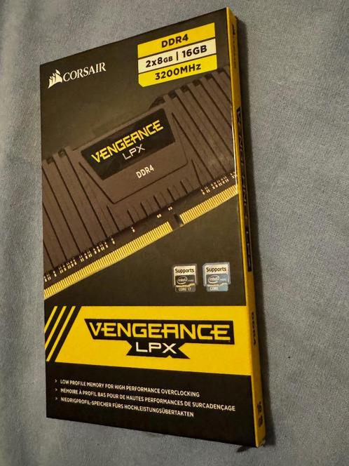 Corsair DDR4 Vengeance LPX 2x8GB 3200MHz, Computers en Software, RAM geheugen, Zo goed als nieuw, Desktop, 16 GB, DDR4, Ophalen of Verzenden