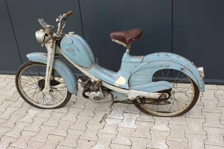Necko bromfiets 1958 Neckermann Geier Werke, Fietsen en Brommers, Brommers | Oldtimers, Overige merken, Ophalen