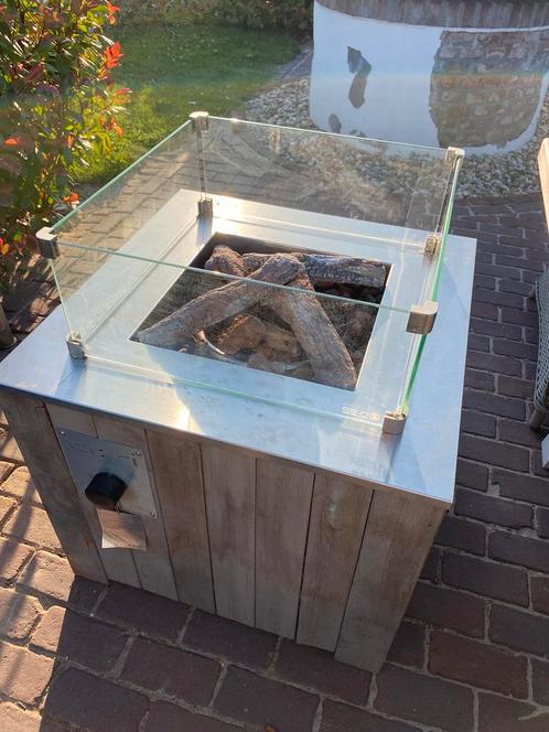 Cosi cube grey wash, Tuin en Terras, Vuurtafels, Gebruikt, Ophalen