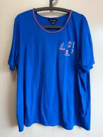 Ulla popken Blauw T-shirt met zeilboot print | maat 50 52, Blauw, Ulla Popken, Zo goed als nieuw, Shirt of Top