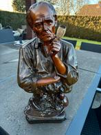 Oude reclame beeld van een pijproker, Verzamelen, Ophalen of Verzenden, Gebruikt, Overige typen