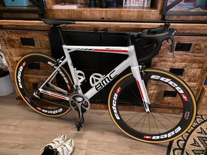 BMC Teammachine SLR01 2016 Wit - In zeer goede staat, Fietsen en Brommers, Fietsen | Racefietsen, Overige merken, Meer dan 20 versnellingen
