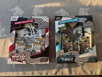 Pokémon Binder Collectie Black Bolt & White Flare beschikbaar voor biedingen