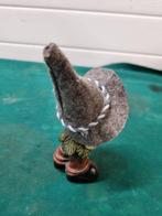 beeld herfts poppetje met denneappel, Ophalen of Verzenden