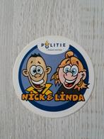 sticker politie Brabant Zuid-Oost Nick & Linda ( 1 ), Ophalen of Verzenden, Zo goed als nieuw, Bedrijf of Vereniging