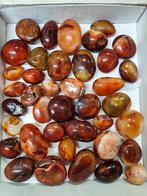 Partij Carneool handstenen 5 kg, Ophalen of Verzenden, Mineraal