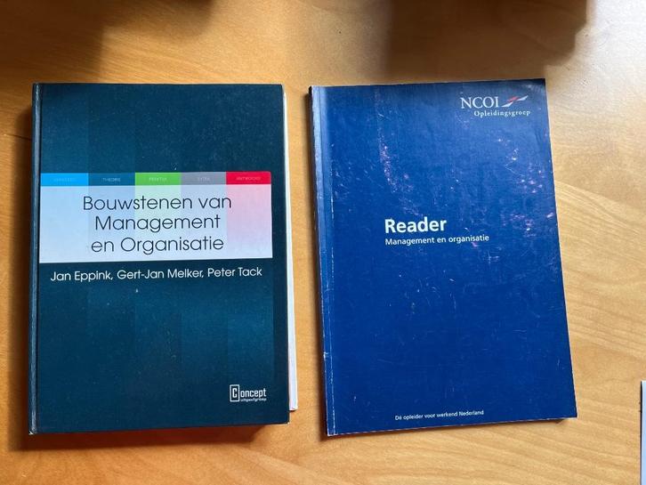 Bouwstenen Management en organisatie, concept uitgeefgroep, Boeken, Economie, Management en Marketing, Gelezen, Management, Ophalen