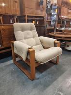 Vintage fauteuil jaren 60 70 scandinavisch, Ophalen, ,, Zo goed als nieuw, ,