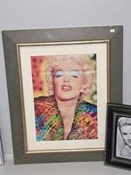 Marilyn Monroe in lijst, Ophalen of Verzenden, Poster, Artwork of Schilderij, Zo goed als nieuw