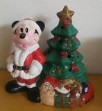 Mickey Mouse met kerstboom - waxinelicht - kerst, Ophalen, Zo goed als nieuw