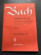 Bach cantate nr 140., Muziek en Instrumenten, Bladmuziek, Gebruikt, Klassiek, Ophalen of Verzenden, Koor