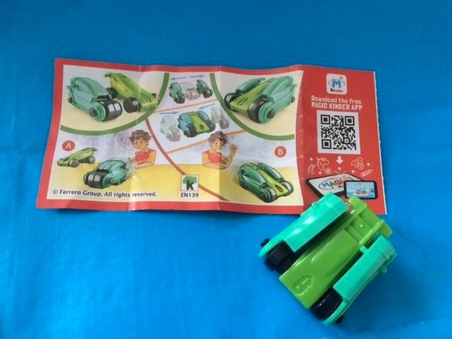 auto EN139 uit ferrero surprise eieren, Verzamelen, Verrassingseieren, Zo goed als nieuw, Overige typen, Ophalen of Verzenden