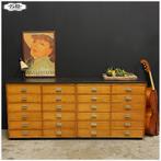 Vintage ladekast Kast Apothekerskast Winkelkast, Antiek en Kunst, Ophalen