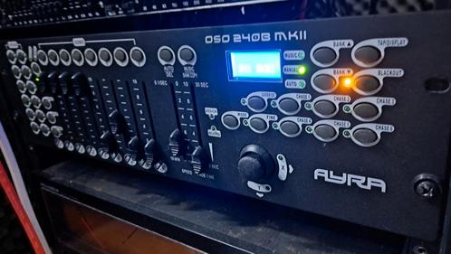 Ayra OSO 240B MK2 DMX Lichtcontroller –, Muziek en Instrumenten, Licht en Laser, Zo goed als nieuw, Licht, Geluidgestuurd, Kleur
