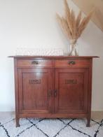 Vintage commode / eikenhout / uniek / brocante, Kinderen en Baby's, Kinderkamer | Commodes en Kasten, Ophalen of Verzenden, Zo goed als nieuw