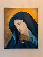 Maria schilderij 30 bij 40 cm, Antiek en Kunst, Ophalen of Verzenden