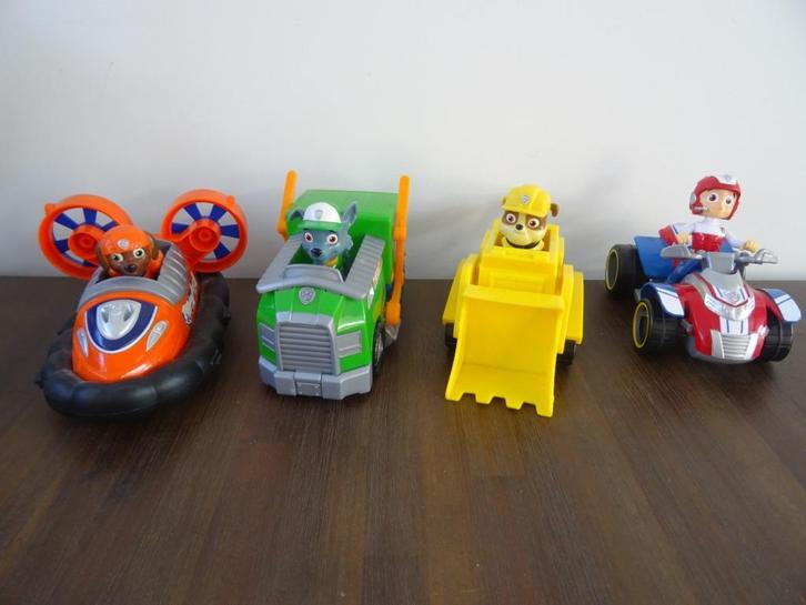 Paw Patrol voertuigen Spin Master actiefiguren Ryder Zuma, Kinderen en Baby's, Speelgoed | Actiefiguren, Zo goed als nieuw, Ophalen of Verzenden