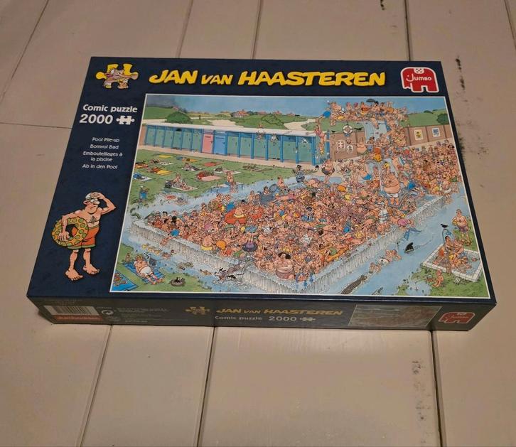 Jan van Haasteren puzzel 2000 stukjes, Hobby en Vrije tijd, Denksport en Puzzels, Zo goed als nieuw, Meer dan 1500 stukjes, Ophalen of Verzenden
