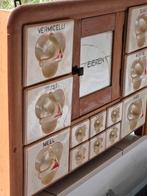 Zeldzaam Art Deco Kruidenrek (1950) (brocante), Ophalen, Gebruikt