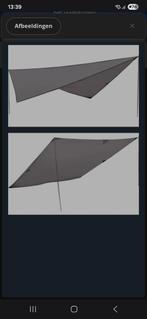 High Peak Tarp 2 - 400x400 cm, Ophalen of Verzenden, Zo goed als nieuw, Tot en met 2