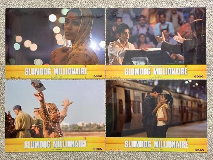 SLUMDOG   MILLIONAIRE     lobbycard set., Verzamelen, Posters, Nieuw, Film en Tv, A1 t/m A3, Verzenden