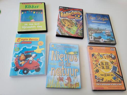 Stapel pc cd-roms, Cd's en Dvd's, Dvd's | Kinderen en Jeugd, Zo goed als nieuw, Film, Ophalen of Verzenden