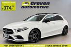 Mercedes-Benz A-Klasse 180 AMG | Pano | Virtual | Camera | T, Auto's, Mercedes-Benz, 136 pk, Gebruikt, 4 cilinders, Wit
