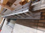 ladder 2 x 12 treden, Doe-het-zelf en Verbouw, Ladders en Trappen, Ophalen, Gebruikt, 4 meter of meer
