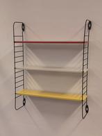 Vintage Tomado metalen wandrekje Pocket metalen boekenrekje, Gebruikt, ., Ophalen of Verzenden, .