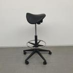 NIEUW hoge zadelkruk - zwart voetenkruis, Huis en Inrichting, Ophalen, Nieuw, Overige materialen