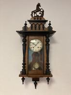 Regulateur paardjes klok, Antiek en Kunst, Antiek | Klokken, Ophalen of Verzenden